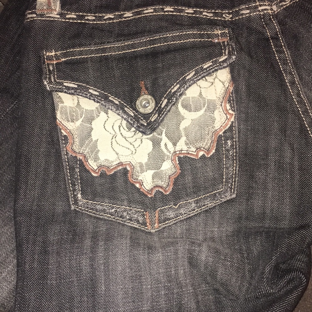 Miss Me Dark wash denim